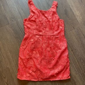 Beautiful coral dress